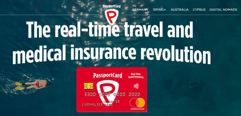 PassportCard homepage