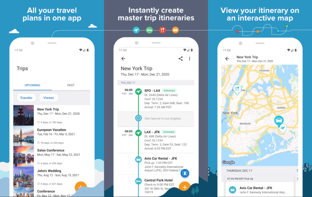 TripIt - Travel Planning App